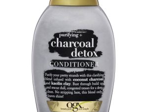 OGX Charcoal Detox Purifying Conditioner Μαλακτική Κρέμα Ενυδάτωσης & Αποτοξίνωσης για Όλους τους Τύπους Μαλλιών 385ml