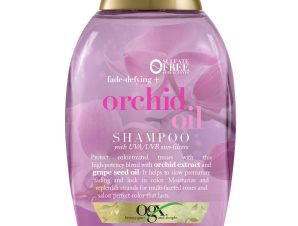 OGX Orchid Oil Shampoo Fade Defying Σαμπουάν Προστασίας Χρώματος για Βαμμένα Μαλλιά 385ml