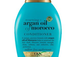 OGX Argan Oil of Morocco Conditioner Renewing Μαλακτική Κρέμα Αναδόμησης με Έλαιο Argan για Απαλά Μεταξένια Μαλλιά 385ml