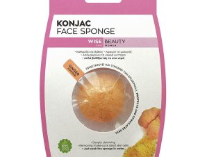 Vican Konjac Face Sponge με Σκόνη Τζίντζερ για την Προστασιά & Τονώση της Επιδερμίδας 1 Τεμάχιο