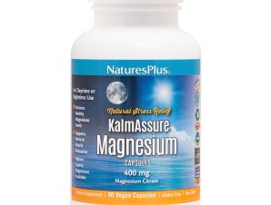 Natures Plus Kalm Assure Magnesium Συμπλήρωμα Διατροφής για την Αποβολή του Άγχους 90veg.caps