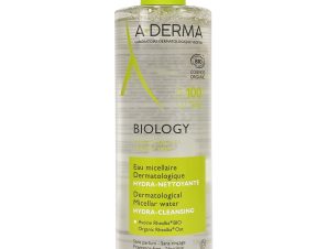 A-Derma Biology Dermatological Micellar Water Hydra-Cleansing Νερό Ντεμακιγιάζ για το Εύθραυστο Δέρμα 400ml