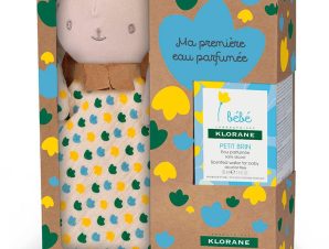 Klorane Promo Bebe Petit Brin Scented Water for Baby Βρεφικό Αρωματισμένο Νερό 50ml & Δώρο Rabbit Soft Toy