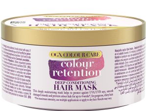 Ogx Colour Retention Deep Conditioning Hair Mask Μάσκα Μαλλιών για Προστασία του Χρώματος 300ml