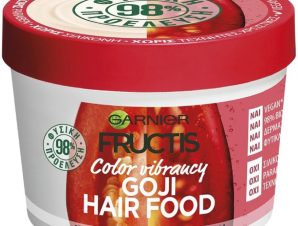 Garnier Fructis Hair Food Color Vibrancy Mask with Goji Μάσκα 3 σε 1 για Βαμμένα Μαλλιά 390ml