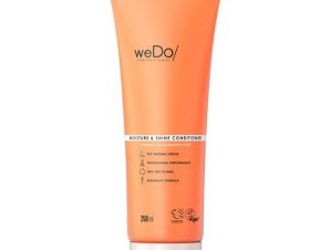 weDo Moisture & Shine Conditioner for Normal or Damaged Hair Μαλακτική Κρέμα Θρέψης για Κανονικά & Ταλαιπωρημένα Μαλλιά 250ml