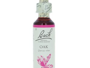 Bach Oak Συμπλήρωμα Διατροφής Ανθοϊάματος με Εκχύλισμα Βελανιδιάς για Πνευματική Τόνωση & Ενέργεια Κατά της Κούρασης 20ml
