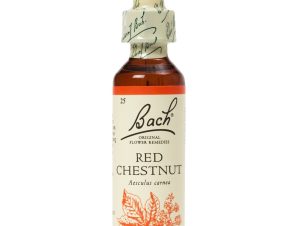 Bach Red Chestnut Συμπλήρωμα Διατροφής Ανθοϊάματος με Εκχύλισμα Κόκκινης Αγριοκαστανιάς για Καταπολέμηση Συναισθημάτων Φόβου 20ml