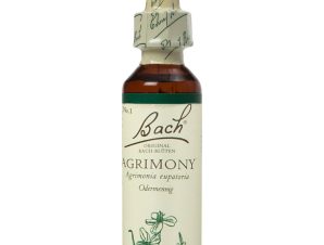 Bach Agrimony Συμπλήρωμα Διατροφής με Εκχύλισμα Αγριμονιάς για την Εξισορρόπηση των Σκέψεων & των Συναισθημάτων 20ml