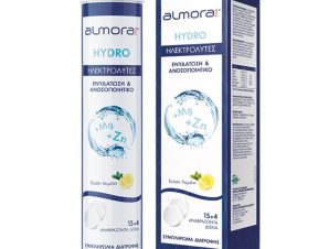 Almora Plus Hydro Electrolytes Hydration & Immune Ηλεκτρολύτες με Μαγνήσιο, Ψευδάργυρο για Ενυδάτωση του Οργανισμού & την Ενίσχυση του Ανοσοποιητικού με Γεύση Λεμόνι 19 Effer.tabs