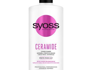 Syoss Conditioner Ceramide Επαγγελματική Μαλακτική Κρέμα που Ενδυναμώνει τα Αδύναμα Μαλλιά που Σπάνε, Έως και 10 Φορές 440ml