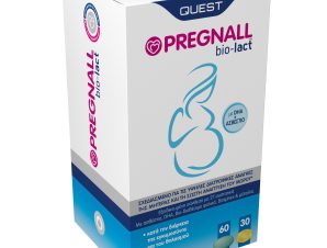 Quest Pregnall Bio-Lact Συμπλήρωμα Διατροφής Κατά την Διάρκεια της Εγκυμοσύνης & του Θηλασμού 60 Tabs & 30 Caps