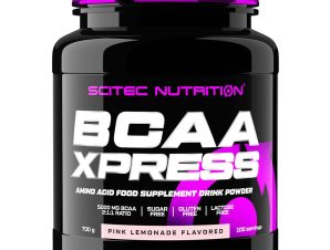 Scitec Nutrition BCAA Xpress Amino Acid Food Supplement Food Powder Συμπλήρωμα Διατροφής σε Σκόνη με Αμινοξέα Διακλαδισμένης Αλυσίδας 700g – Pink Lemonade