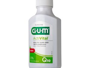Gum ActiVital Q10 Daily Mouthrinse 6061 Στοματικό Διάλυμα για Υγιή Δόντια και Ούλα 300ml