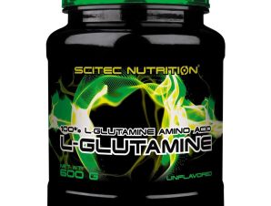 Scitec Nutrition 100% L-Gloutamin Amino Acid Unflavored Συμπλήρωμα Διατροφής με Γλουταμίνη για την Καλή Λειτουργία του Εντέρου & την Αποκατάσταση των Μυών μετά την Άσκηση 600g