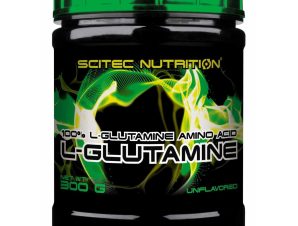Scitec Nutrition 100% L-Gloutamin Amino Acid Unflavored Συμπλήρωμα Διατροφής με Γλουταμίνη για την Καλή Λειτουργία του Εντέρου & την Αποκατάσταση των Μυών μετά την Άσκηση 300g