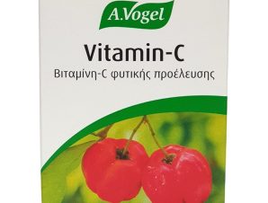 A.Vogel Vitamin C Συμπλήρωμα Διατροφής με Βιταμίνη C από Εκχύλισμα Βιολογικής Ασερόλας για την Ενίσχυση του Ανοσοποιητικού 100mg, 40chew.tabs