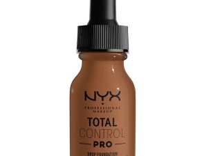 Nyx Total Control Pro Drop Foundation Δίνει στο Δέρμα Φυσικό Υγιές Φινίρισμα Απαλύνοντας τις Ατέλειες 13ml – Cappuccino