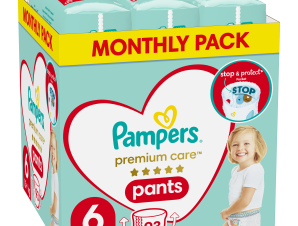 Pampers Premium Care Pants Monthly Pack No6 (15+kg) 93 πάνες