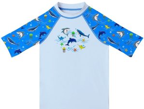 SlipStop Underwater UV Shirt Παιδική Μπλούζα Προστασίας από τον Ήλιο Μέγεθος 128-134cm 1 Τεμάχιο Κωδ UV-14, – 8-9 Years