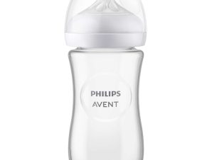 Philips Avent Natural Response Bottle 1m+, Μπιμπερό Πολυπροπυλενίου με Θηλή Σιλικόνης Ροής 3 Οπών 240ml Κωδ SCY933/01