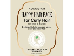 Vican Kocostar Happy Hair Pack for Curly Hair Μάσκα Διαχείρισης Σγουρών Μαλλιών 1 Τεμάχιο